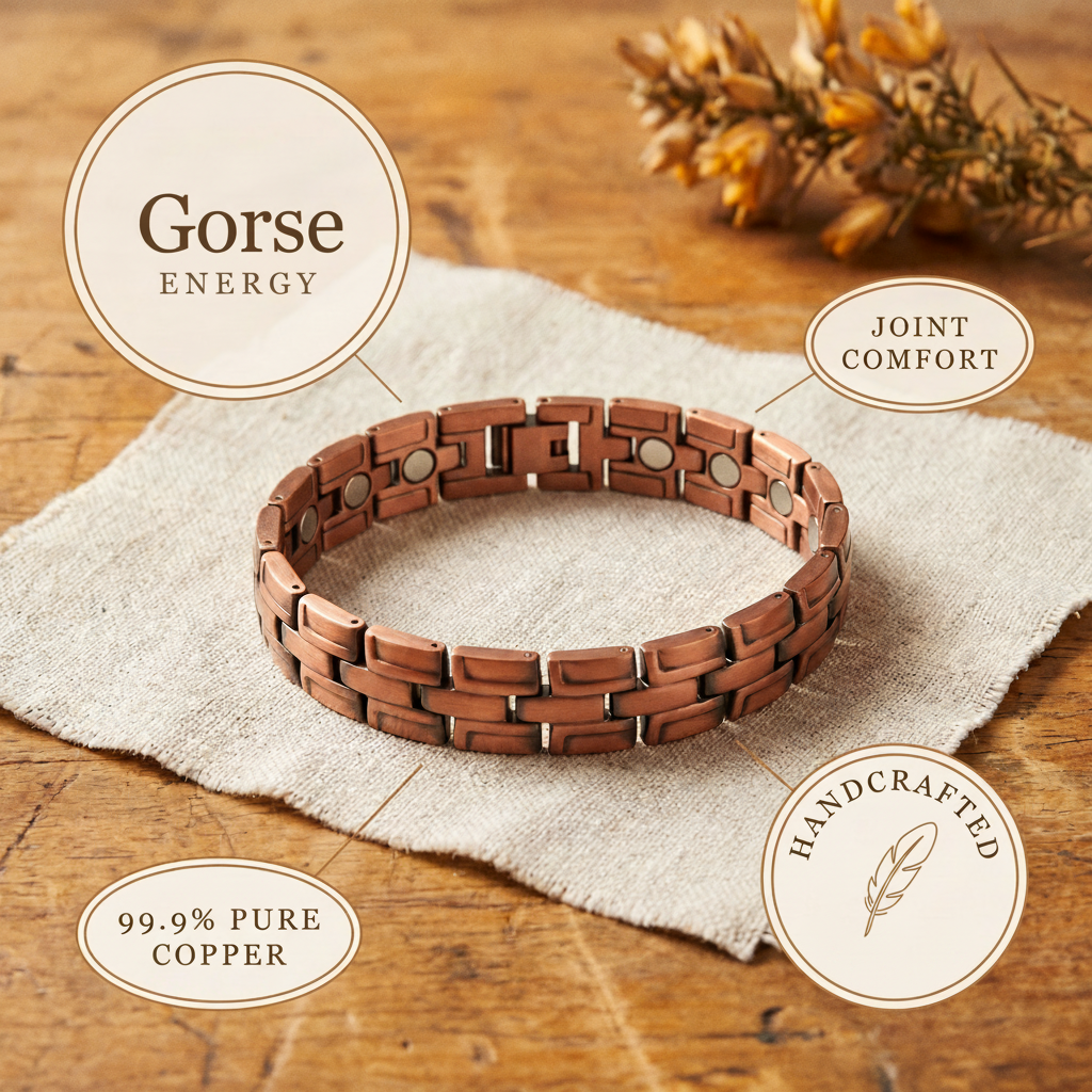 Gorse Men's Copper Bracelet