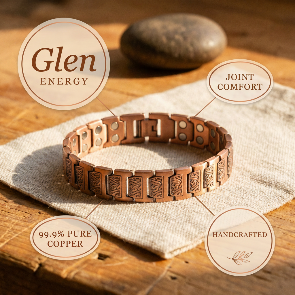 Glen Men's Copper Bracelet