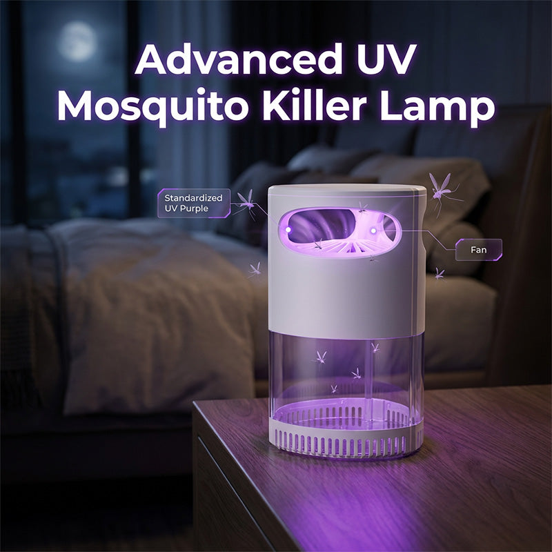 Mosquito Killer Lamp – USB powered, chemical‑free, ultra‑quiet. 50K+ sold for peaceful sleep. 🌙✨
