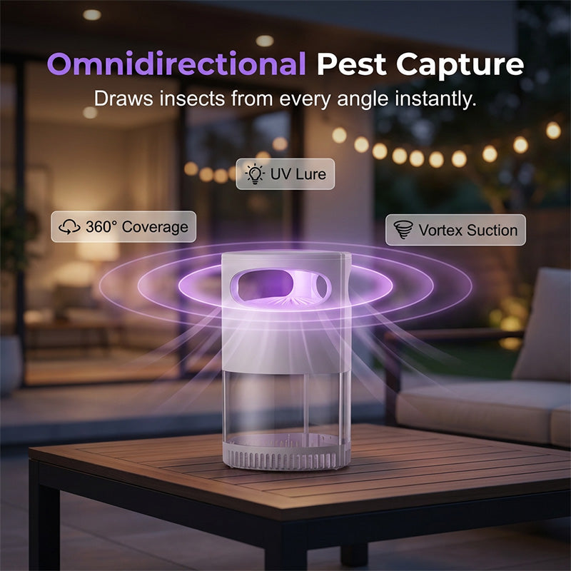Mosquito Killer Lamp – USB powered, chemical‑free, ultra‑quiet. 50K+ sold for peaceful sleep. 🌙✨