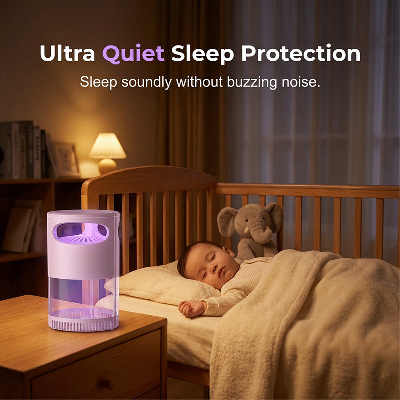 Mosquito Killer Lamp – USB powered, chemical‑free, ultra‑quiet. 50K+ sold for peaceful sleep. 🌙✨